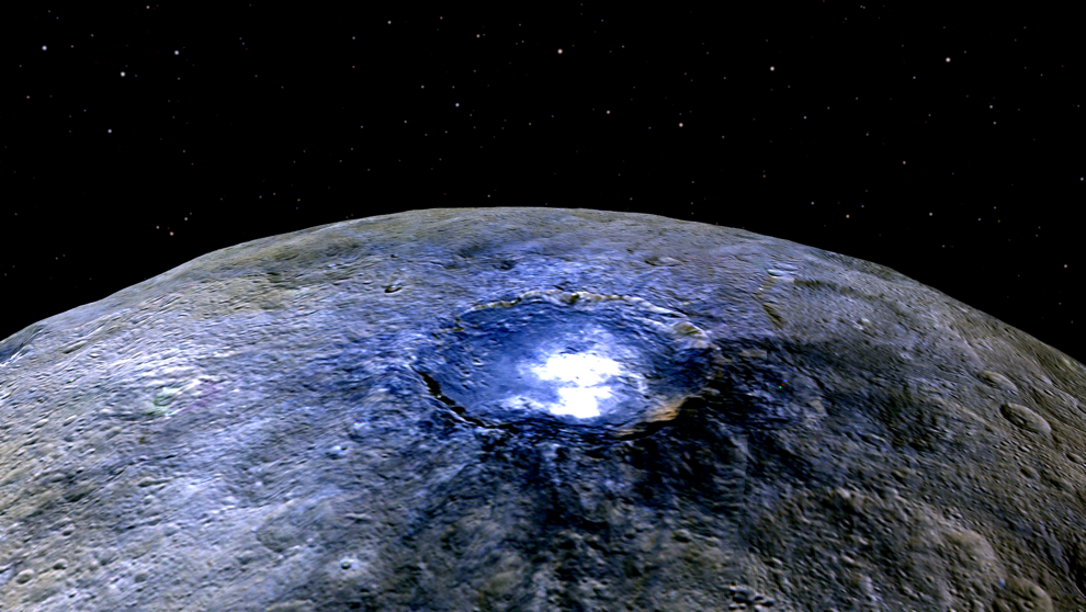 Ceres podría ser un planeta oceánico y hasta con actividad geológica