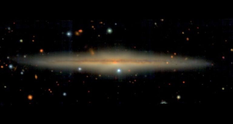 Nuestra galaxia no se habría formado de una manera tan violenta después de todo