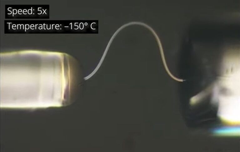 Científicos han creado una nueva forma de hielo flexible [VIDEO]