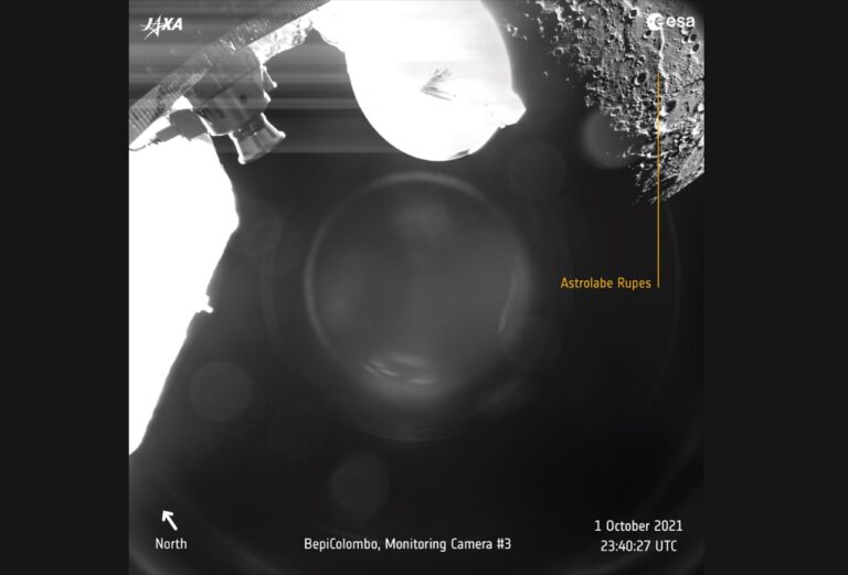 La histórica misión BepiColombo fotografió a Mercurio por primera vez