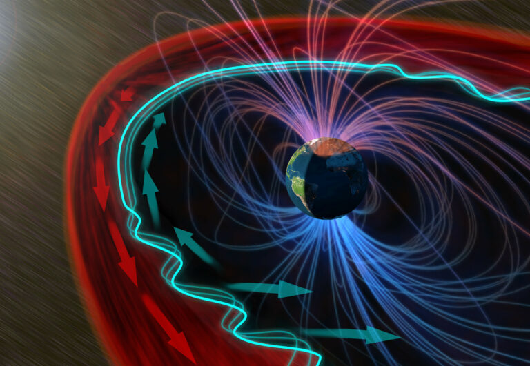 Esto ocurre cuando el viento solar golpea el borde de la magnetosfera de la Tierra [VIDEO]