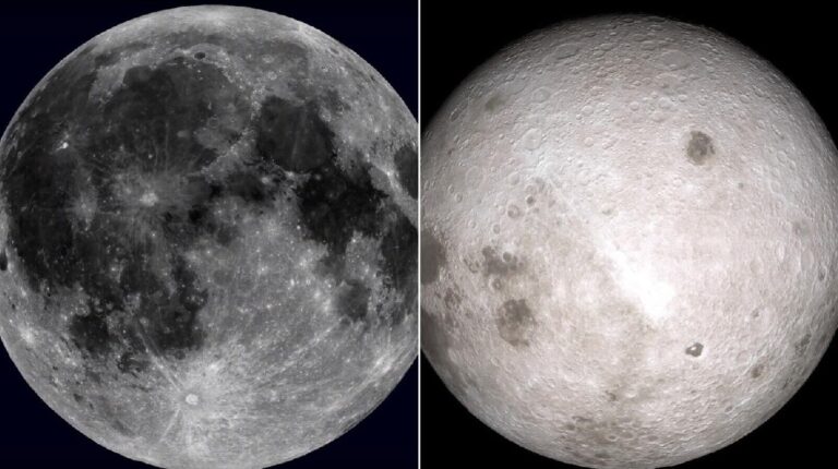 Finalmente habría una explicación de por qué el lado oculto de la Luna tiene muchos más cráteres