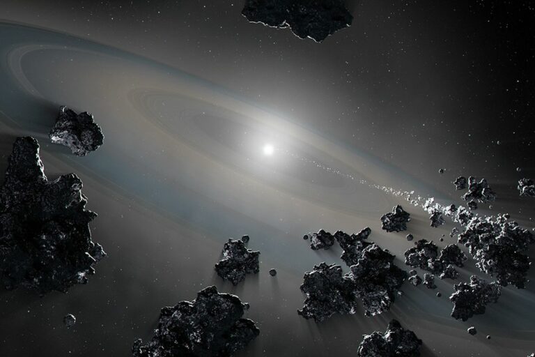 Astrónomos detectan una enana blanca destrozando su sistema planetario