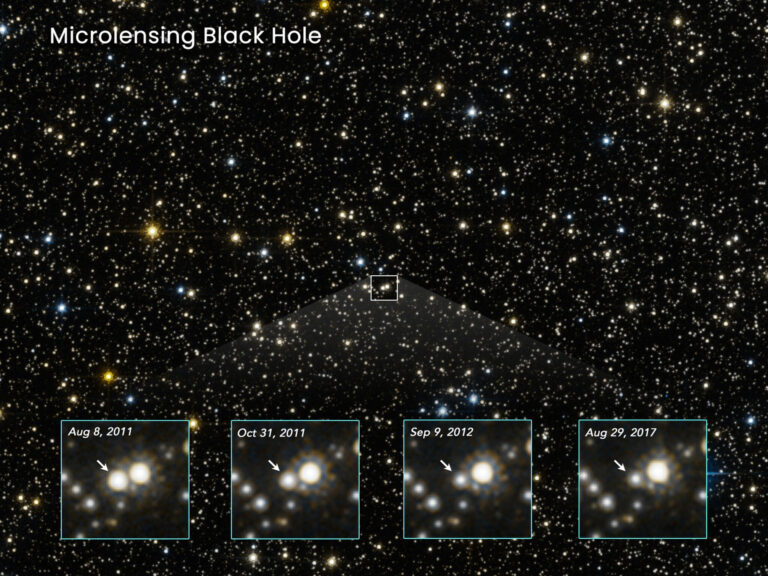 Astrónomos detectan lo que sería el primer agujero negro “errante” de nuestra galaxia
