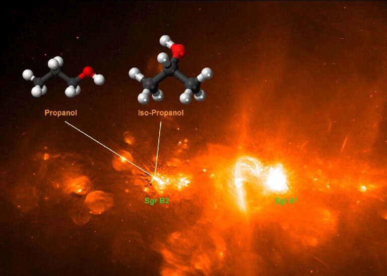 Astrónomos detectan en el espacio una molécula que podría explicar la formación estelar