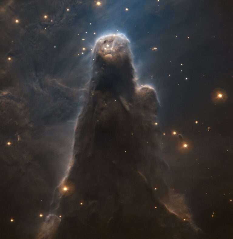 El telescopio VLT captó esta hermosa nebulosa que parece un cíclope estelar gigante