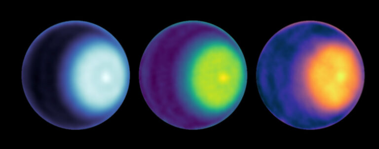 Astrónomos observan ciclones en los polos de Urano por primera vez
