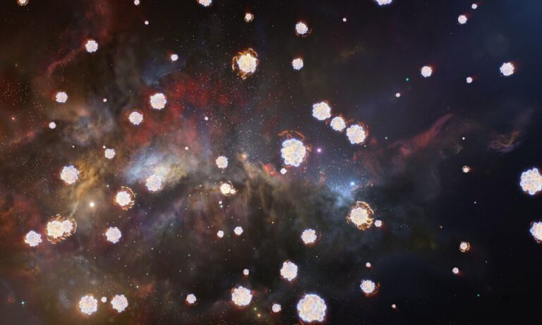 Astrónomos encuentran los rastros de las primeras estrellas del universo