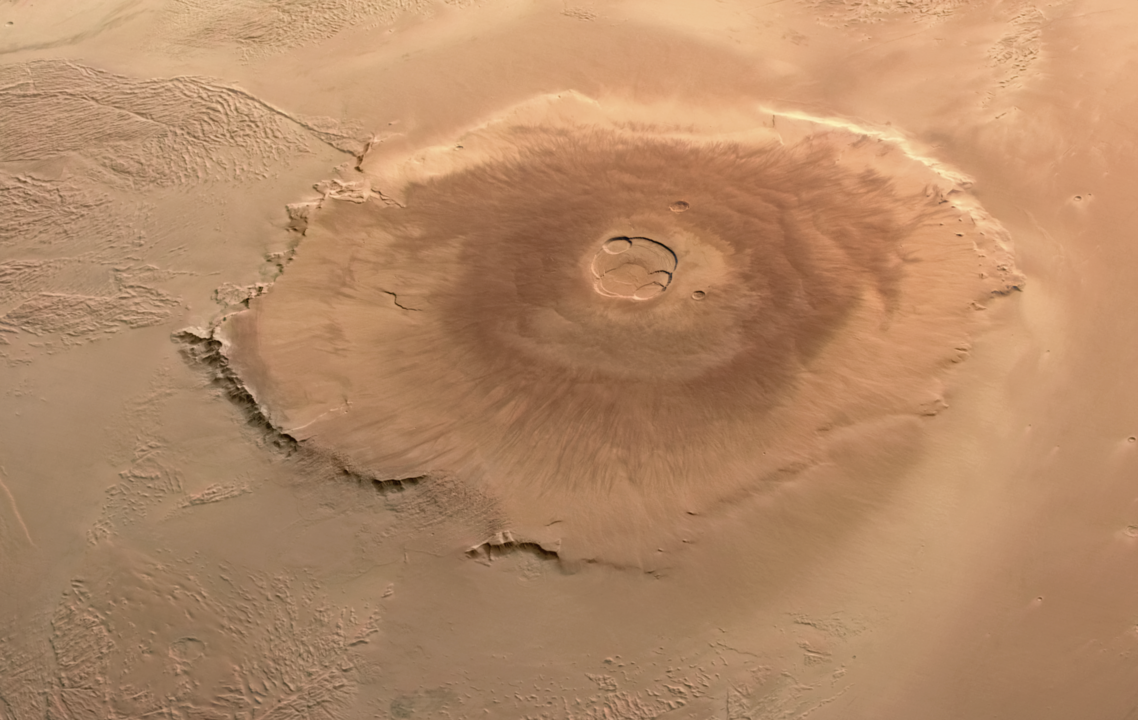 Los volcanes de Marte arrojan indicios del pasado de nuestra Tierra 