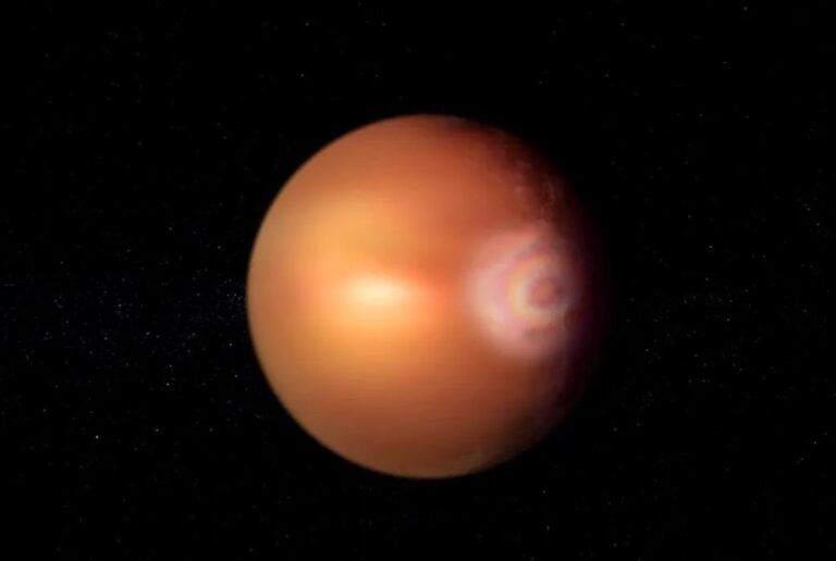 Astrónomos avistan un fenómeno atmosférico único en un lejano exoplaneta