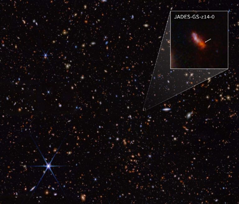 ¡El Telescopio James Webb descubre la galaxia más antigua hasta la fecha!