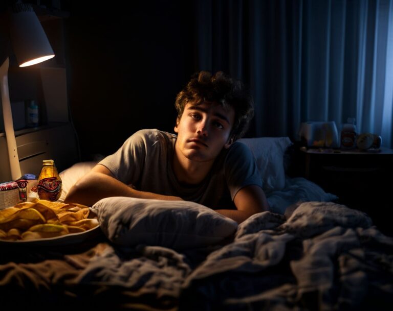 Los alimentos ultraprocesados podrían contribuir al insomnio crónico