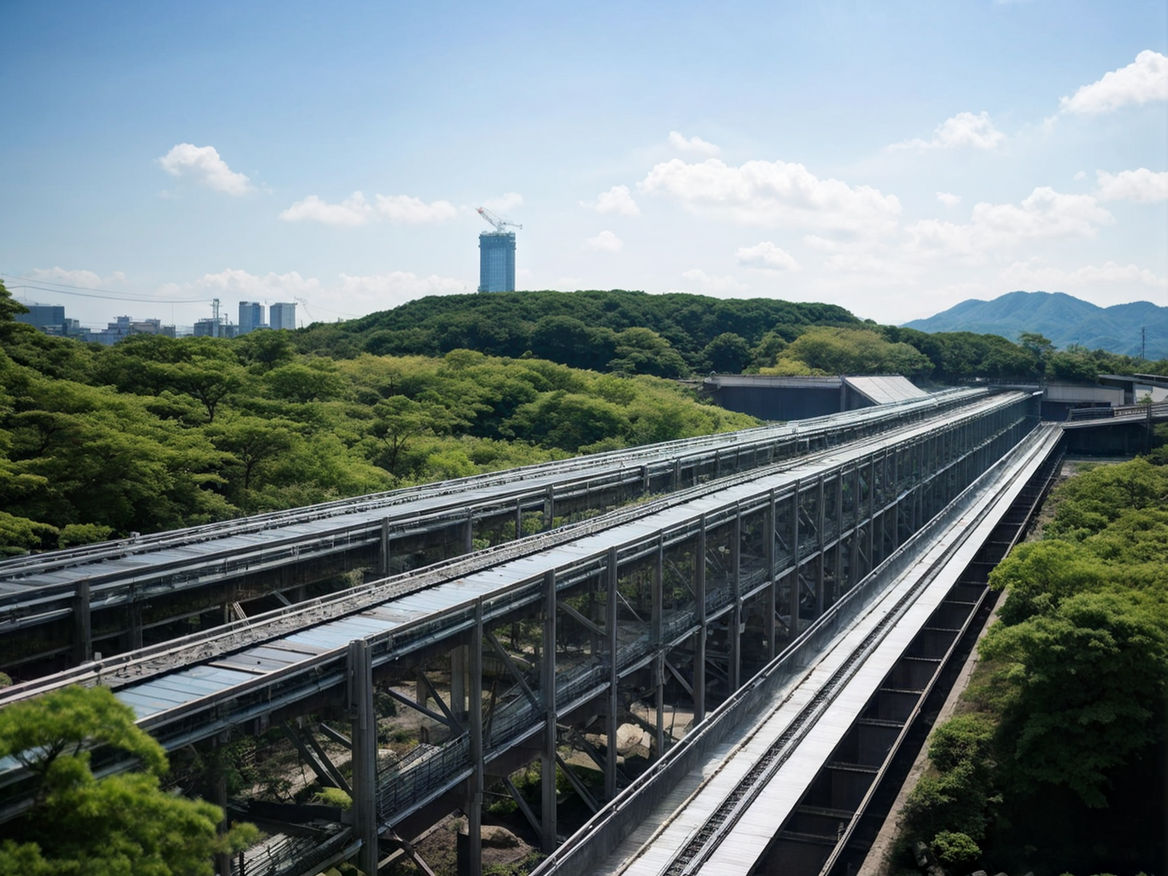 Japón quiere construir una gigantesca faja transportadora subterranea