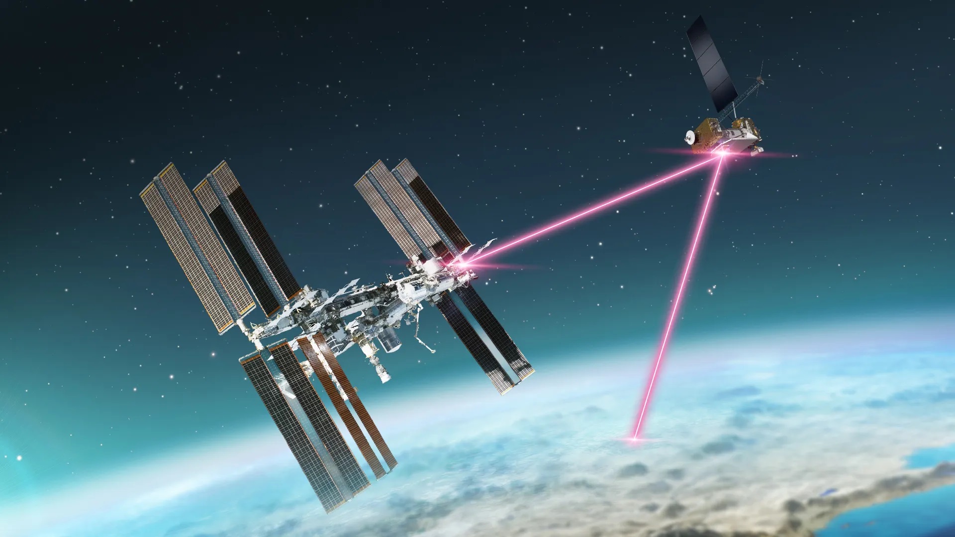 La NASA lanzó un laser espacial de comunicaciones a la ISS