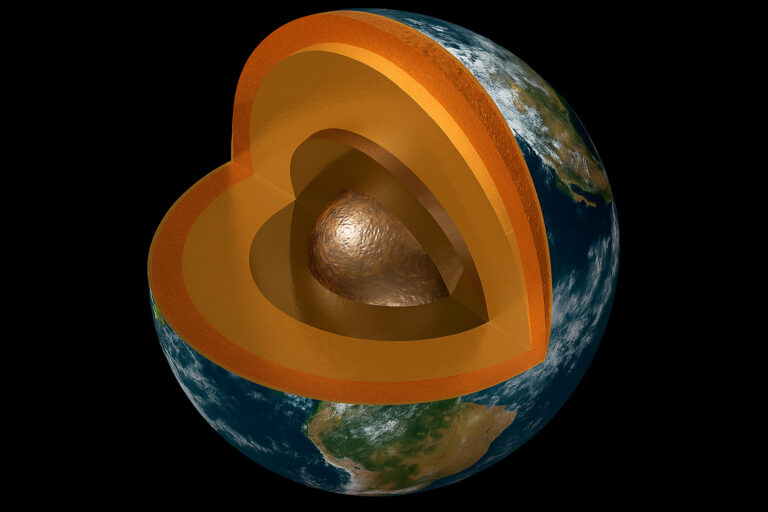 Descubren que roca sólida fluye a 2 700 kilómetros bajo la superficie