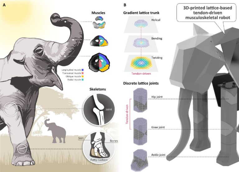 Investigadores se inspiran en los elefantes para crear un nuevo tipo de impresión 3D