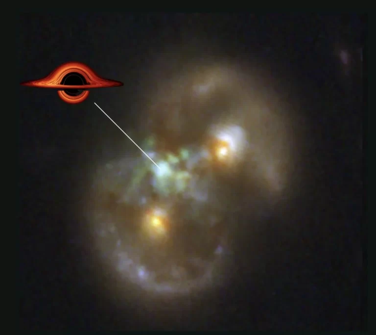 Nunca antes visto: astrónomos descubren una extraña galaxia con forma de infinito