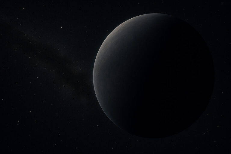 Detectan un extraño mundo fósil en los límites del Sistema Solar