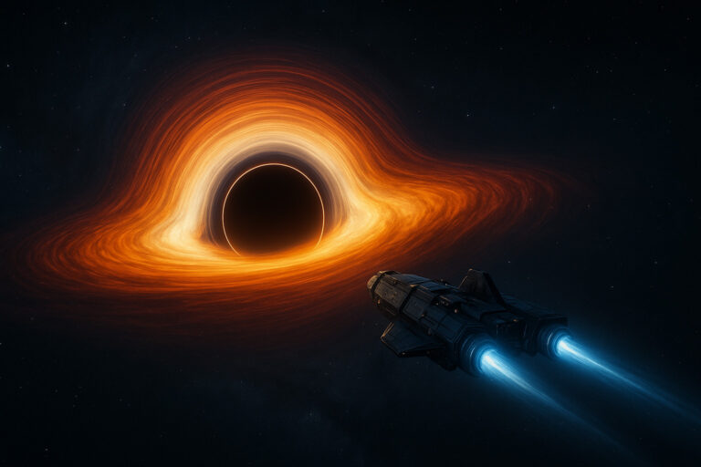 Astrofísico propone que enviemos una nave espacial para visitar un agujero negro