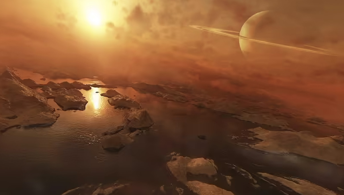 Formas tempranas de células podrían formarse en los lagos de la luna Titán de Saturno