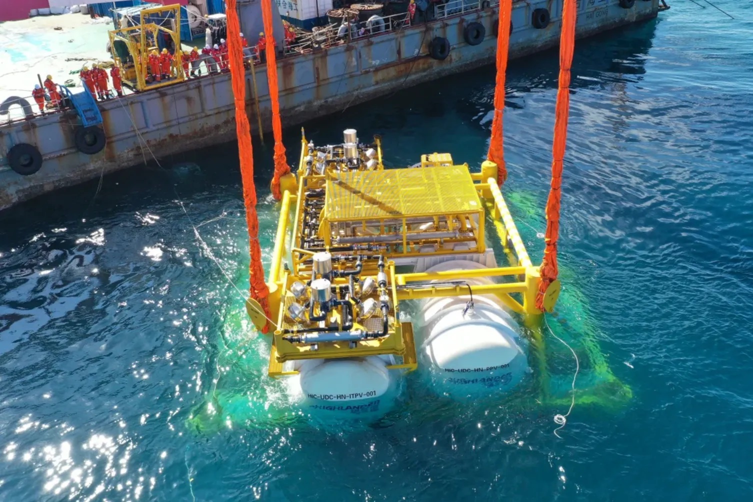 China prueba el primer centro de datos submarino con energía eólica