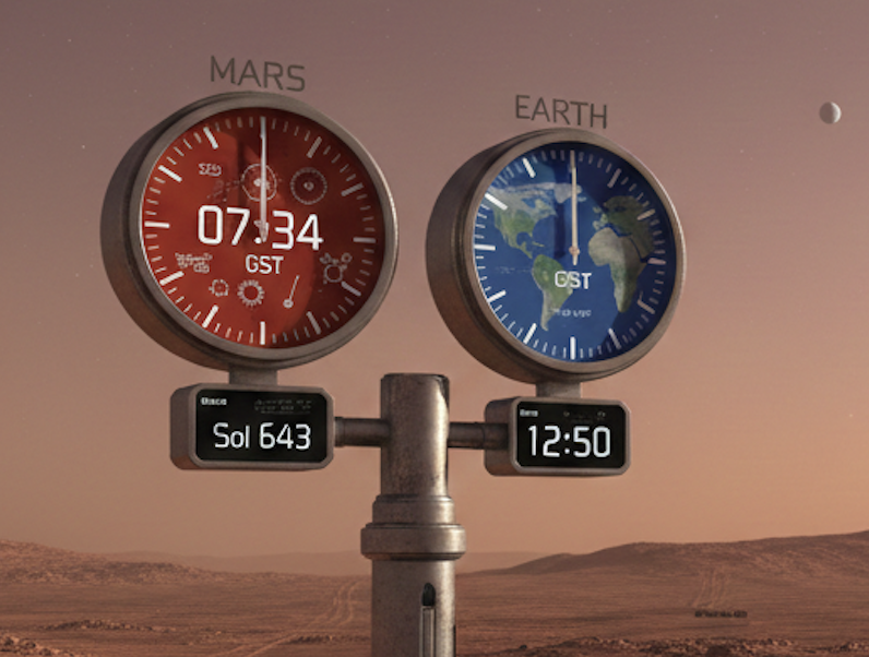 Físicos por fin encuentran la respuesta a qué hora es en Marte exactamente