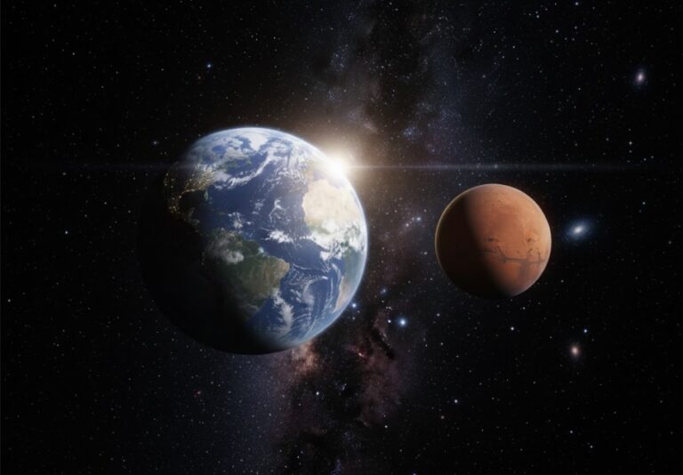 Marte tiene una sorprendente influencia en el clima de la Tierra