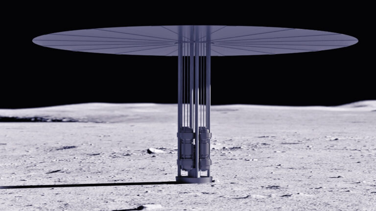 La NASA planea instalar un reactor nuclear en la Luna