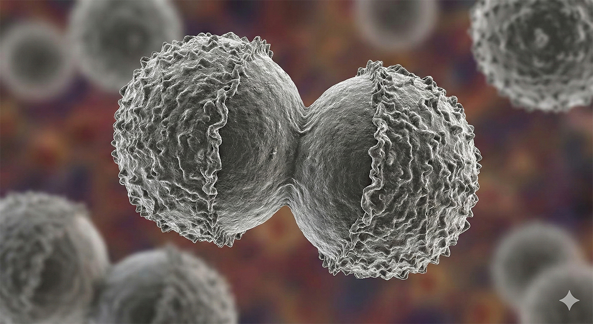 Científicos descubren un nuevo mecanismo de división celular