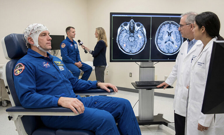 Los astronautas regresan a la Tierra con cambios cerebrales duraderos
