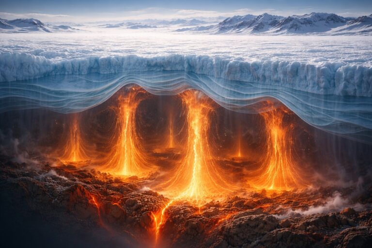 Descubren que el hielo de Groenlandia podría estar ‘hirviendo’ por dentro
