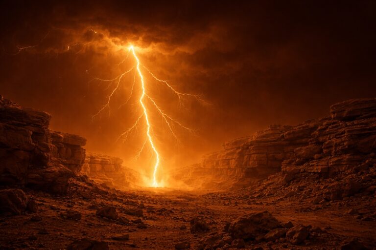 Detectan por primera vez el ‘aullido’ de un rayo en Marte