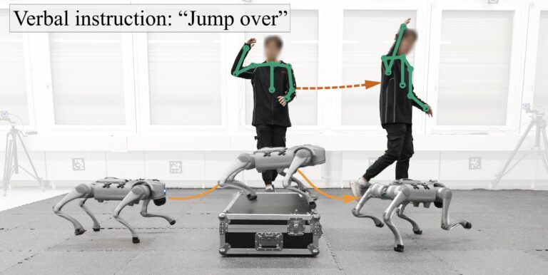 Investigadores entrenan robots de cuatro patas como si fueran perritos