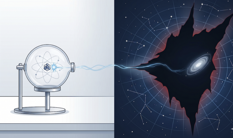 Físicos simularon un proceso cuántico que podría acabar con el universo