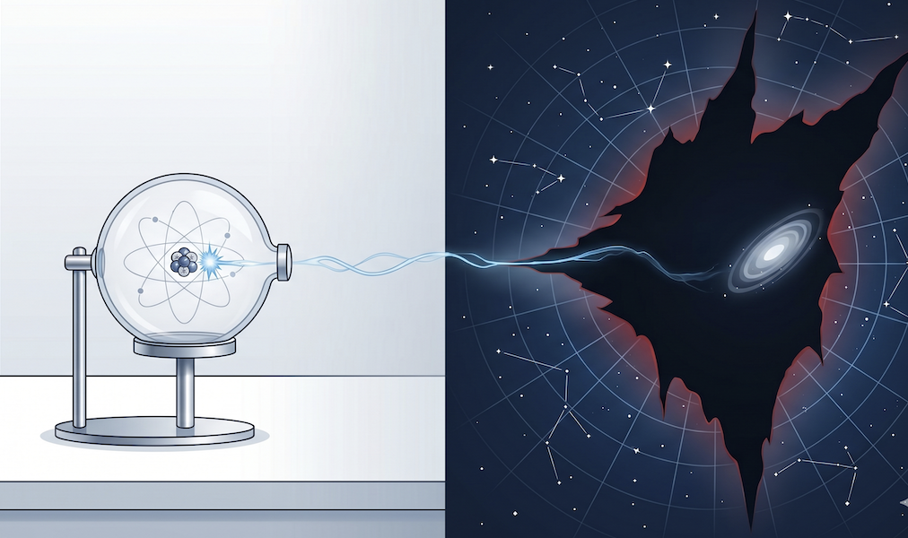 Físicos simularon un proceso cuántico que podría acabar con el universo