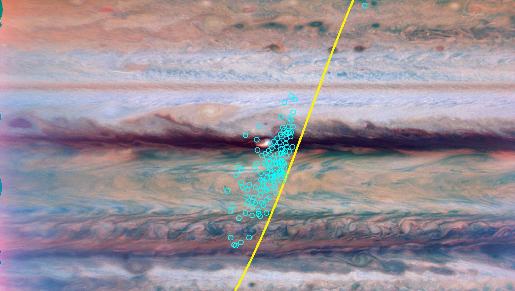 Júpiter tiene rayos hasta 100 veces más potentes que los de la Tierra