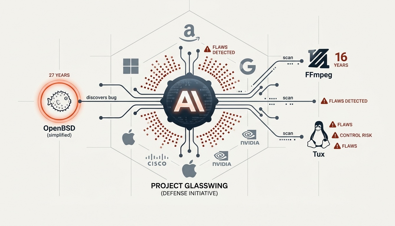 Mythos, una IA de Anthropic descubrió miles de fallas de seguridad