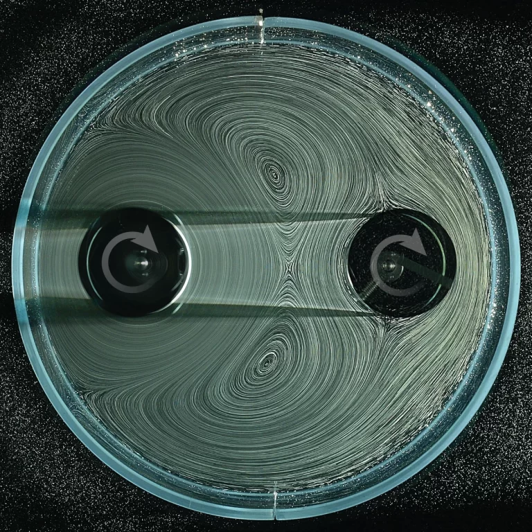 Científicos crean “engranajes líquidos” que giran sin contacto