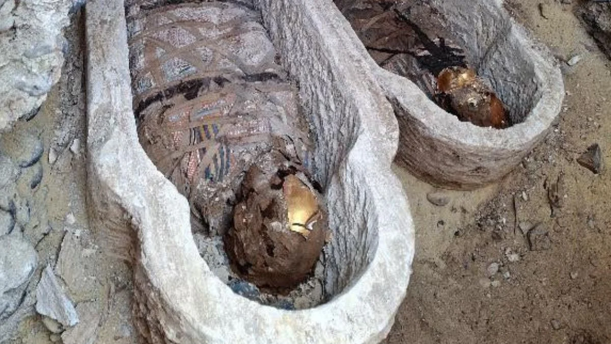 Hallan una momia del antiguo Egipto envuelta en algo nunca antes visto