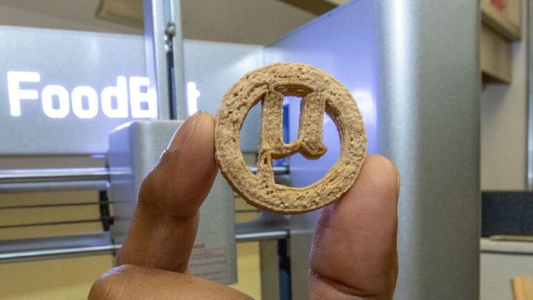 Científicos crearon una galleta de plásticos reciclados