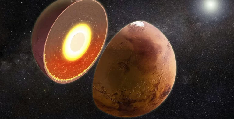Descubren una diferencia de hasta 400 °C bajo la superficie de Marte