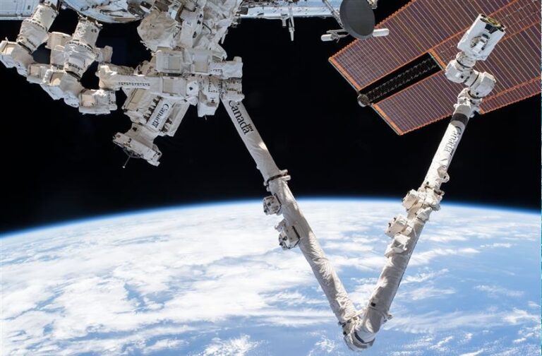 Canadarm2, el brazo robótico de la ISS presentó problemas
